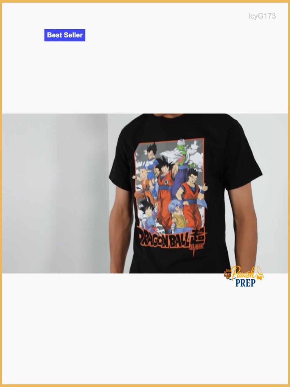 Dragon Ball Z Super Graphic Tee - Goku Vegeta Piccolo Gohan View 6